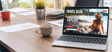 Online travel blog website provide travel tips and information on social media snugly where people can post, write and react to travel application
