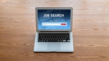 Çalışanların işe alım İnternet ağındaki iş fırsatlarını araması için mod web sitesinde online iş araması