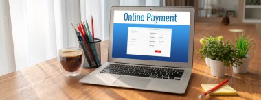 İnternet üzerinden modem para transferi için çevrimiçi ödeme platformu