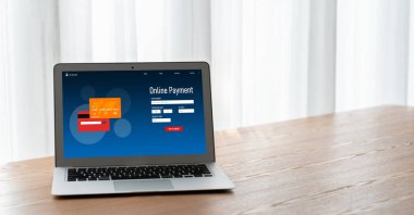 İnternet üzerinden modem para transferi için çevrimiçi ödeme platformu