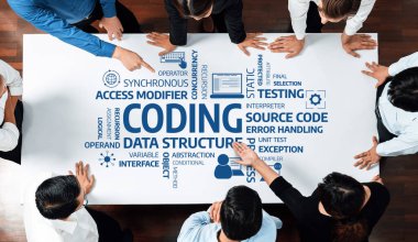 Çeşitli profesyonellerden oluşan bir grup kodlama, veri yapısı ve test yöntemleri de dahil olmak üzere çeşitli önemli kavramlara odaklanma konusunda ortak bir tartışmaya girişiyor. Dostluk