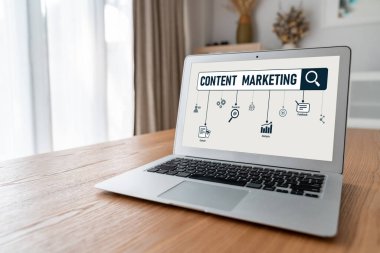 Mod çevrimiçi iş ve e-ticaret pazarlama stratejisi için içerik pazarlaması