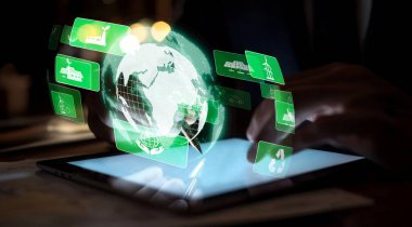 Dünya Günü 'nde daha iyi bir gelecek için ekolojik sorumluluğun önemini vurgulayarak sürdürülebilir teknoloji ve yenilenebilir enerji konularındaki modern kavramları araştırın. XDMCP