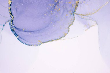 Mermer mürekkep soyut sanatının orijinal resmi. Örnek bir orjinal tablodan yüksek çözünürlüklü fotoğraf. Karargah kağıt dokusuna pürüzsüz mermer desen oluşturmak için soyut resim yapıldı.