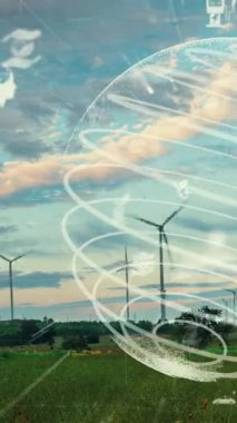 Gelecekteki çevresel koruma ve yenilenebilir enerji modernizasyonu, sürdürülebilir kaynakların teknolojisini kullanarak kirliliği ve karbon emisyonunu azaltmak için .