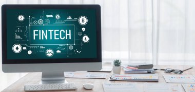 Piyasa stratejisini analiz etmek için Fintech finansal teknoloji yazılımı