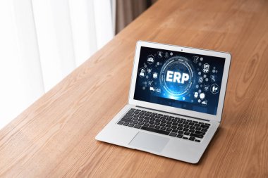 Pazarlama stratejisini planlamak için modern iş için ERP girişimi kaynak planlama yazılımı