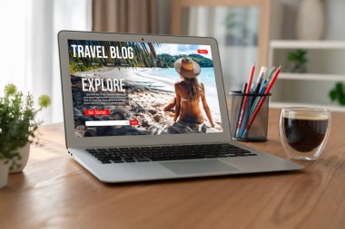Online travel blog website provide travel tips and information on social media snugly where people can post, write and react to travel application