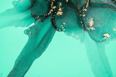 Mermer mürekkep soyut sanatının orijinal resmi. Örnek bir orjinal tablodan yüksek çözünürlüklü fotoğraf. Karargah kağıt dokusuna pürüzsüz mermer desen oluşturmak için soyut resim yapıldı.