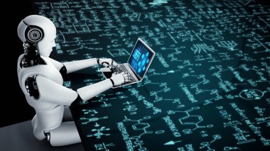 Model bilgisayar ekranında merkezi olmayan finans veya DeFi kavramı. Defi sistemi yeni yatırım ve tasarruf seçenekleri sunuyor .