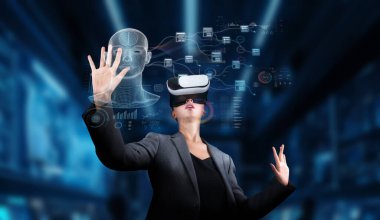 Veri Analizi ve Pazarlama Sezgileri için Sanal Gerçeklik ve Üretken Yapay Zeka Kullanımı Gelecekçi Çevre XDMCP.