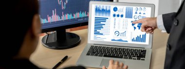 İş veri paneli pazarlama stratejisi planlaması için canlı iş zekası analizi sağlar