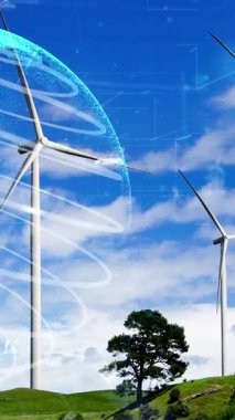 Çevre koruma teknolojisi ve yenilenebilir doğal kaynaklardan gelen temiz enerji ve güçle küresel sürdürülebilir ESG 'ye yaklaşmak