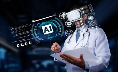 Bir tıp uzmanı, yapay zekanın iyileşen hasta sonuçları ve yenilikçi tedaviler için sağlık hizmetlerine entegrasyonunu örnek göstererek gelişmiş sanal gerçeklik teknolojisini araştırıyor. PHMT