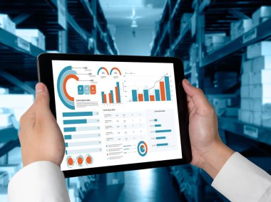 İş veri paneli, pazarlama stratejisi planlaması için iş zekası analizi sunar. Müşteri taleplerini analiz etmek ve iş dünyasının geleceğini önceden görmek için büyük veriler sunulur.