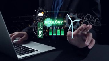 Bir sohbet yapay zeka uygulamasının dijital arayüzü, kullanıcı etkileşimini ve modern iletişim teknolojilerini vurgulayarak, karanlık bir ortamda bir dizüstü bilgisayarda görüntülendi. Dörtgen