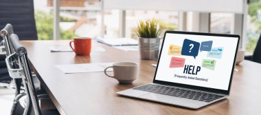 Help screen on the website provide answer to FAQ frequently asked question snugly with knowledge information and solution by customer support