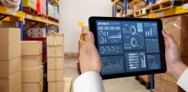 İş veri paneli, pazarlama stratejisi planlaması için iş zekası analizi sunar. Müşteri taleplerini analiz etmek ve iş dünyasının geleceğini önceden görmek için büyük veriler sunulur.