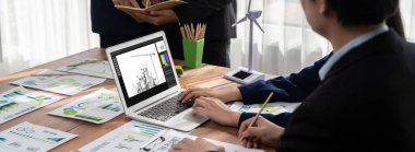 Mimari iş ve profesyonel tasarımcı için mimari tasarım canlı yazılım uygulaması