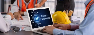 Yapay zeka teknolojisini çalıştırmak için komut mühendisi ve kullanıcı kolaylığı için üretici yapay zeka yardımcı araçları insanların yapay zeka hareketini teşvik ederek üretken yapay zeka fonksiyonları ile çalışmasına yardımcı olur