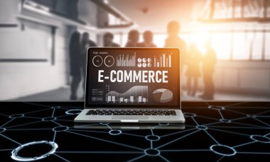 E-ticaret veri yazılımı çevrimiçi perakende şirketine satış analizi için mod gösterge tablosu sağlar