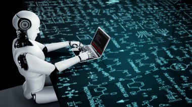 Model uygulama ve program kodlaması için bilgisayar ekranında yazılım geliştirme programlama