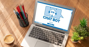 Müşteri sorularına otomatik olarak cevap veren mod çevrimiçi iş için Chatbot yazılım uygulaması