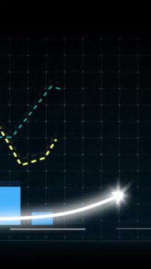 İma edici grafik grafiğindeki iş büyümesi konsepti pazarlama satışlarının gelecekteki hedefe arttığını gösteriyor. Şirket işlerinin yükselmesi için mükemmel bir mali durum. Finans ve para 3B oluşturma .