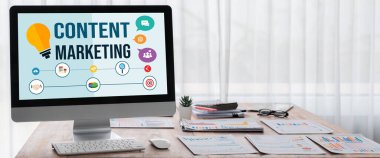 Çevrimiçi iş ve e-ticaret pazarlama stratejisi için içerik pazarlaması