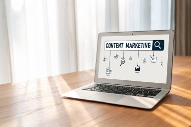 Mod çevrimiçi iş ve e-ticaret pazarlama stratejisi için içerik pazarlaması