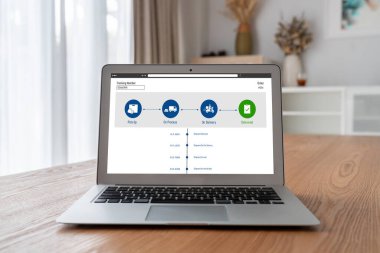 Ürün nakliyesi ve teslimatı için e-ticaret ve mod çevrimiçi iş izleme sistemi