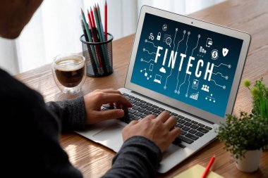 Pazarlama stratejisini analiz etmek için kullanılan Fintech finansal teknoloji yazılımı