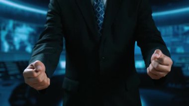 Yapay zeka mühendisliği, büyük veri ve yapay zeka makinesi kavramında yapay zeka beyin işlemcisiyle iş desteği için üretken yapay zeka kullanmayı öğrenen insan etkileşimi. Kullanıcı Kimliği