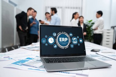 Pazarlama stratejisini planlamak için ERP girişimi kaynak planlama yazılımı