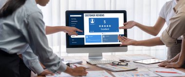 Şirket işleri için canlı bilgisayar yazılımının müşteri deneyimi ve gözden geçirme analizi