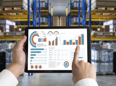 İş veri paneli, pazarlama stratejisi planlaması için iş zekası analizi sunar. Müşteri taleplerini analiz etmek ve iş dünyasının geleceğini önceden görmek için büyük veriler sunulur.