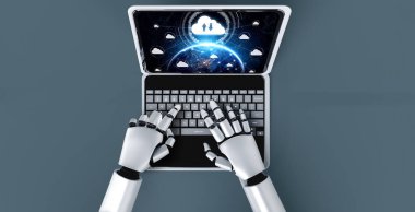 Mod uzak çalışma ve kişisel veri depolama için bulut hesaplama yazılımı