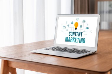 Mod çevrimiçi iş ve e-ticaret pazarlama stratejisi için içerik pazarlaması