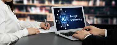 Yapay zeka teknolojisini çalıştırmak için komut mühendisi ve kullanıcı kolaylığı için üretici yapay zeka yardımcı araçları insanların yapay zeka hareketini teşvik ederek üretken yapay zeka fonksiyonları ile çalışmasına yardımcı olur