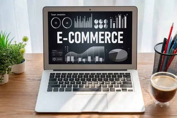 E-ticaret veri yazılımı çevrimiçi perakende şirketine satış analizi için mod gösterge tablosu sağlar