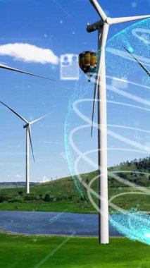 Çevre koruma teknolojisi ve yenilenebilir doğal kaynaklardan gelen temiz enerji ve güçle küresel sürdürülebilir ESG 'ye yaklaşmak