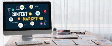 Çevrimiçi iş ve e-ticaret pazarlama stratejisi için içerik pazarlaması