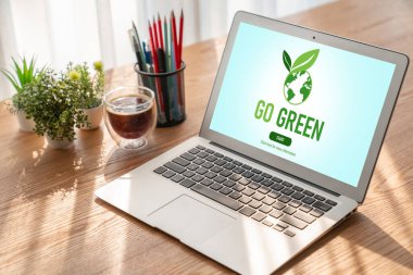 Model şirket işleri için yeşil iş dönüşümü yeşil pazarlama stratejisine teşekkür etmek için