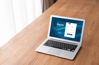 İnternet sitesinde mod form doldurmak için çevrimiçi kayıt formu