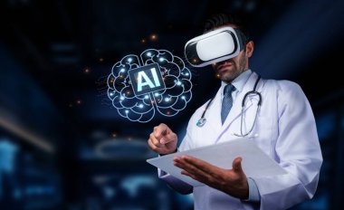 Bir tıp uzmanı sanal gerçeklik teknolojisiyle ilgilenerek, yapay zekanın yenilikçi tıbbi uygulamalar ve eğitim için sağlık hizmetlerine entegrasyonunu araştırıyor. PHMT