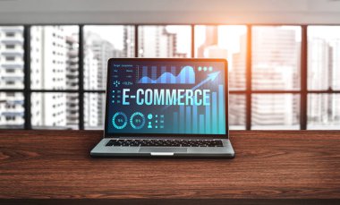 E-ticaret veri yazılımı çevrimiçi perakende şirketine satış analizi için mod gösterge tablosu sağlar