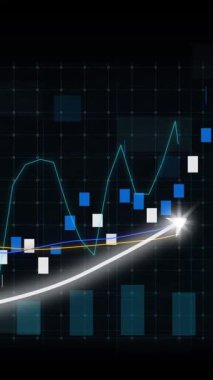 İma edici grafik grafiğindeki iş büyümesi konsepti pazarlama satışlarının gelecekteki hedefe arttığını gösteriyor. Şirket işlerinin yükselmesi için mükemmel bir mali durum. Finans ve para 3B oluşturma .