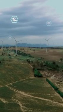 Çevre koruma teknolojisi ve yenilenebilir doğal kaynaklardan gelen temiz enerji ve güçle küresel sürdürülebilir ESG 'ye yaklaşmak