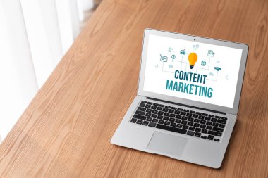 Mod çevrimiçi iş ve e-ticaret pazarlama stratejisi için içerik pazarlaması