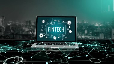 Pazarlama stratejisini analiz etmek için kullanılan Fintech finansal teknoloji yazılımı